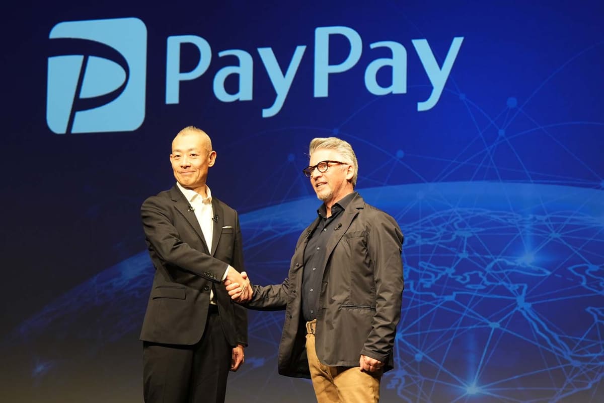 PayPay中山社長とVisa 最高製品・戦略責任者 ジャック・フォレステル氏