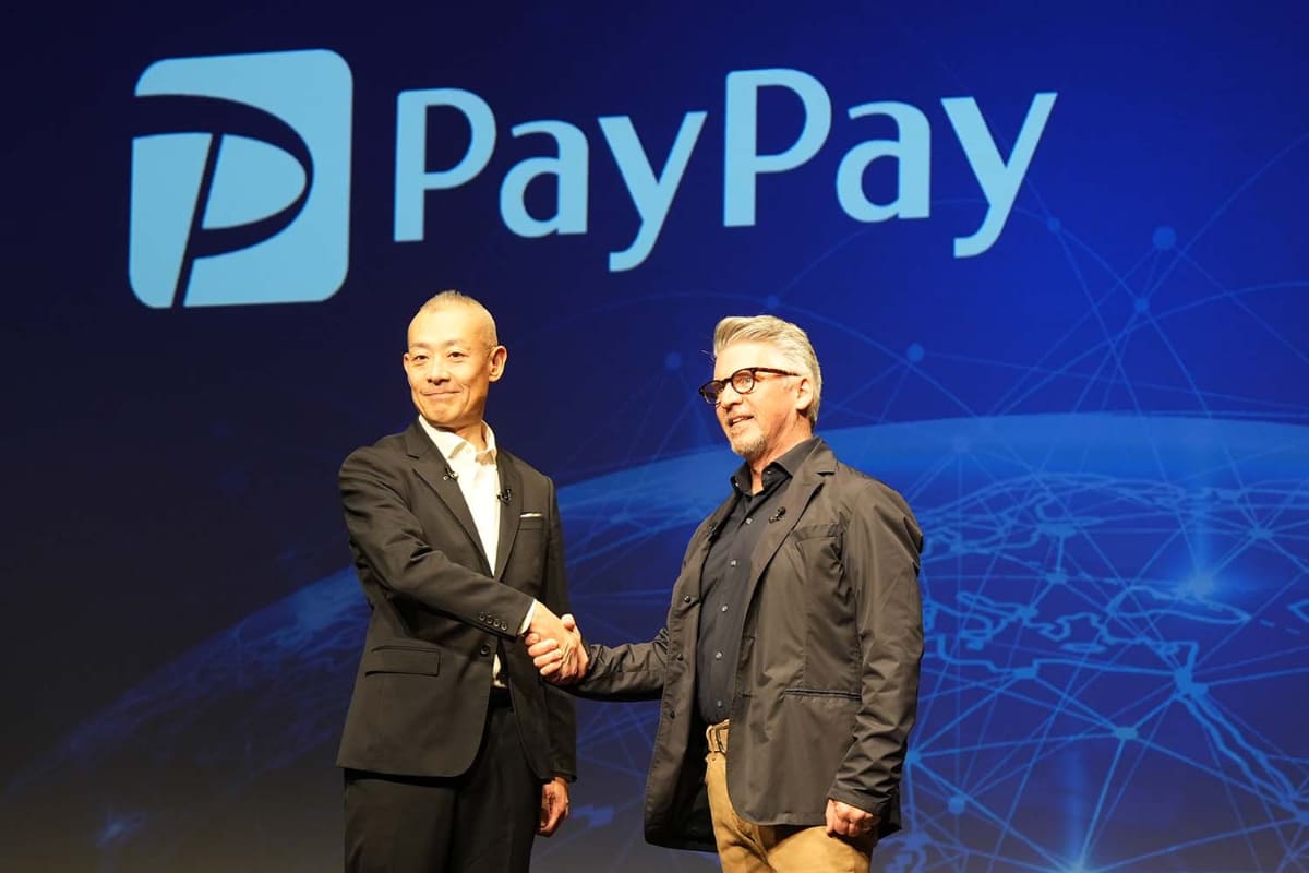 PayPay中山社長とVisa 最高製品・戦略責任者 ジャック・フォレステル氏