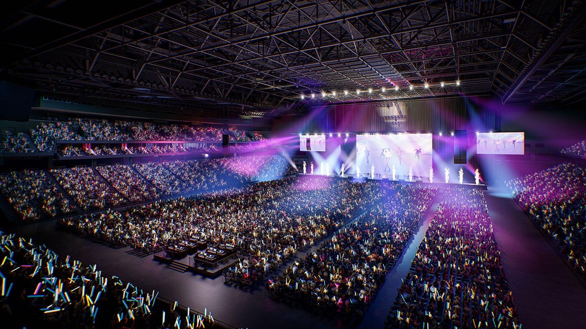 音楽コンサート利用時