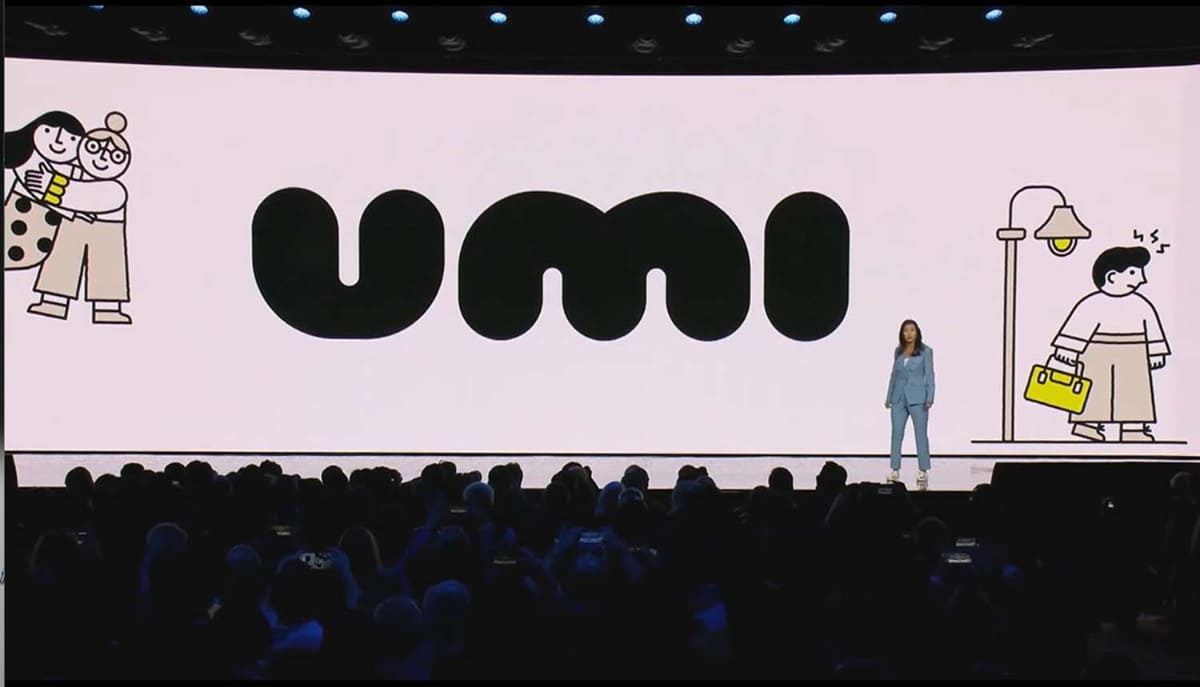 CES 2025の基調講演で大々的に発表されたUmi
