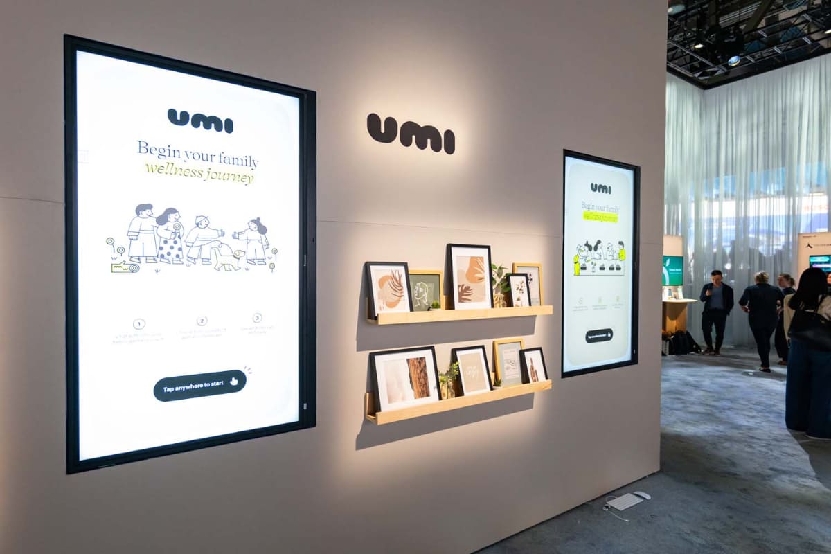 CES 2025のパナソニックブースで展示されたUmi