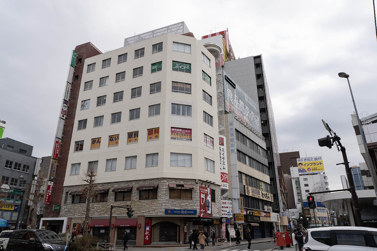 関内駅前北口地区再開発予定地