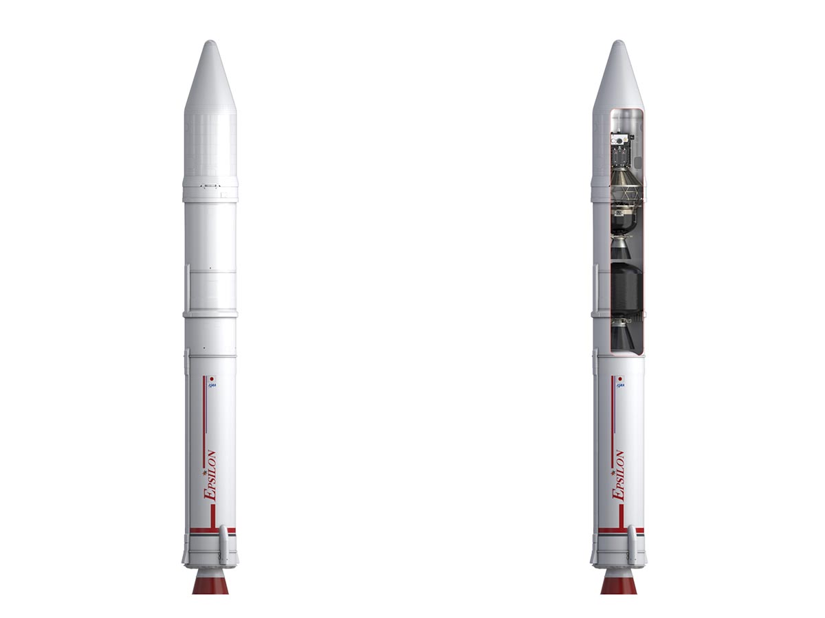 イプシロンSロケット(Credit: JAXA)