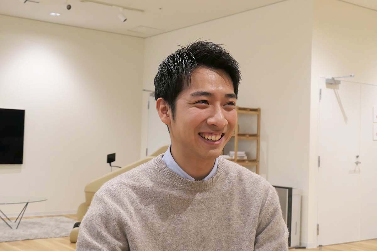 マーケティング担当の長谷川悠二郎氏
