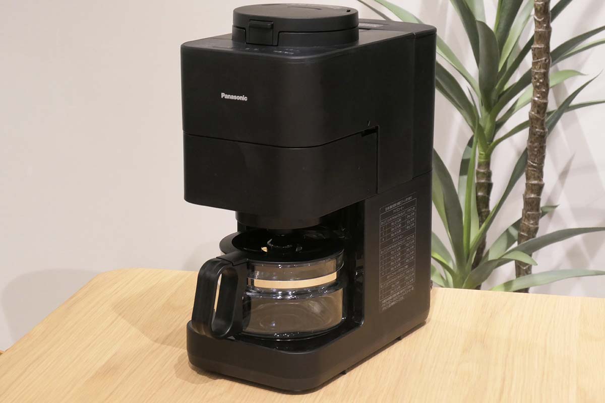 25年4月に発売したパナソニックの全自動コーヒーメーカー「NC-A58」