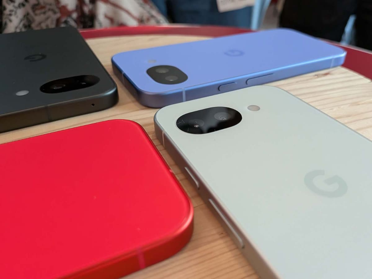 Google台湾オフィスで撮影したPixel 10aの実機