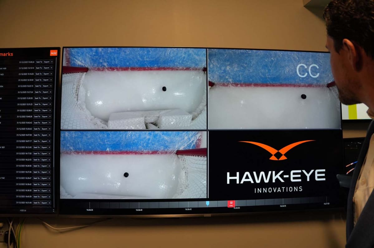 ホークアイでゴール判定などは行なわれる仕組み