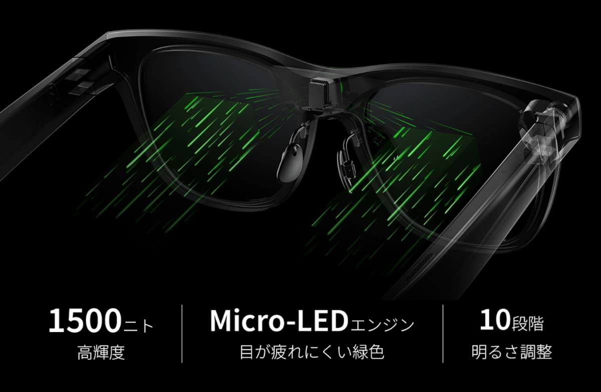 ディスプレイ表示の様子