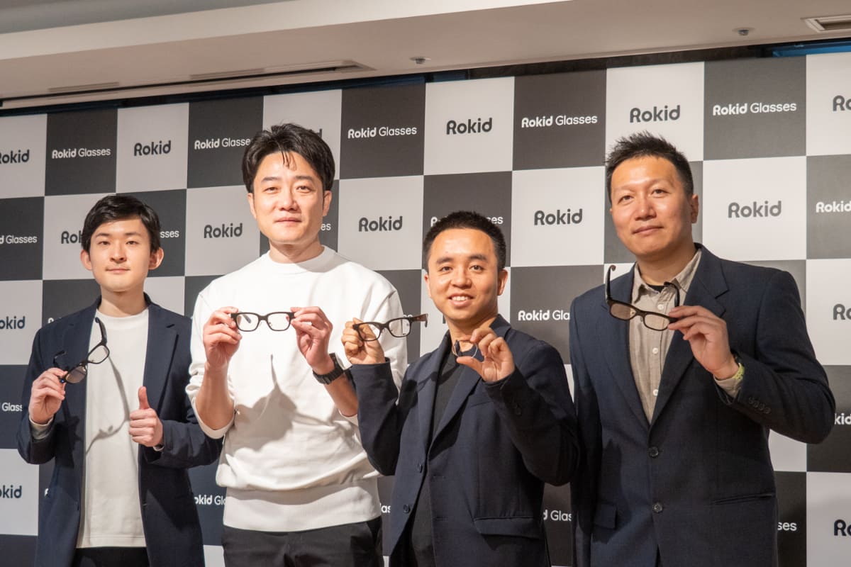 (左から)歌川英之氏、曲亮氏、Zoro Shao氏、Weiqi Zhao氏