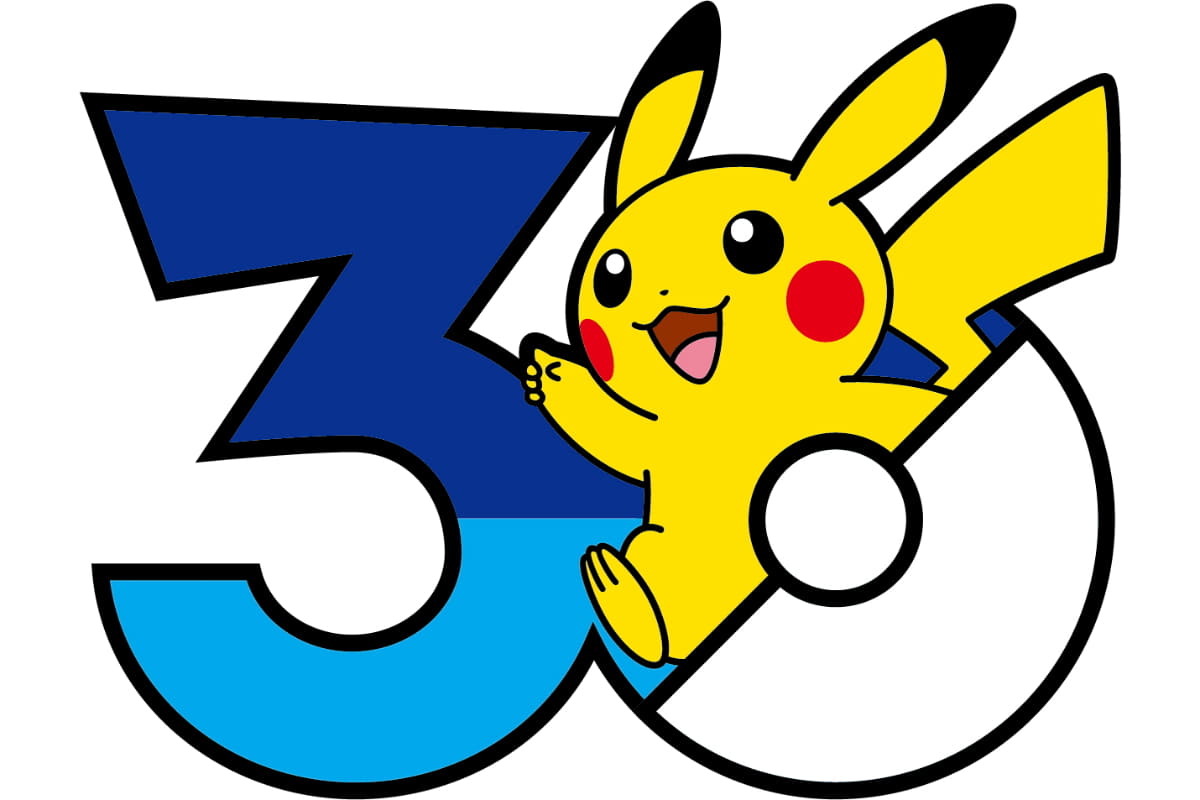 ANA×ポケモン 30周年ロゴ