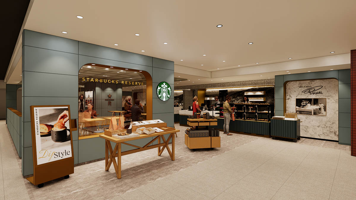 スターバックス リザーブ カフェ 大丸梅田店地下1階店