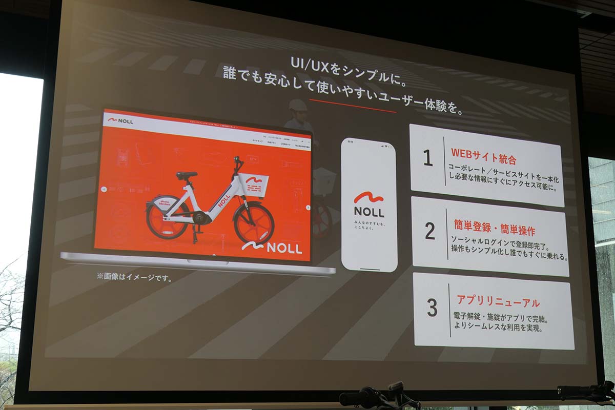 アプリの操作性を見直した