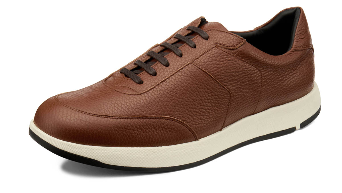 シューレースタイプ キャメル