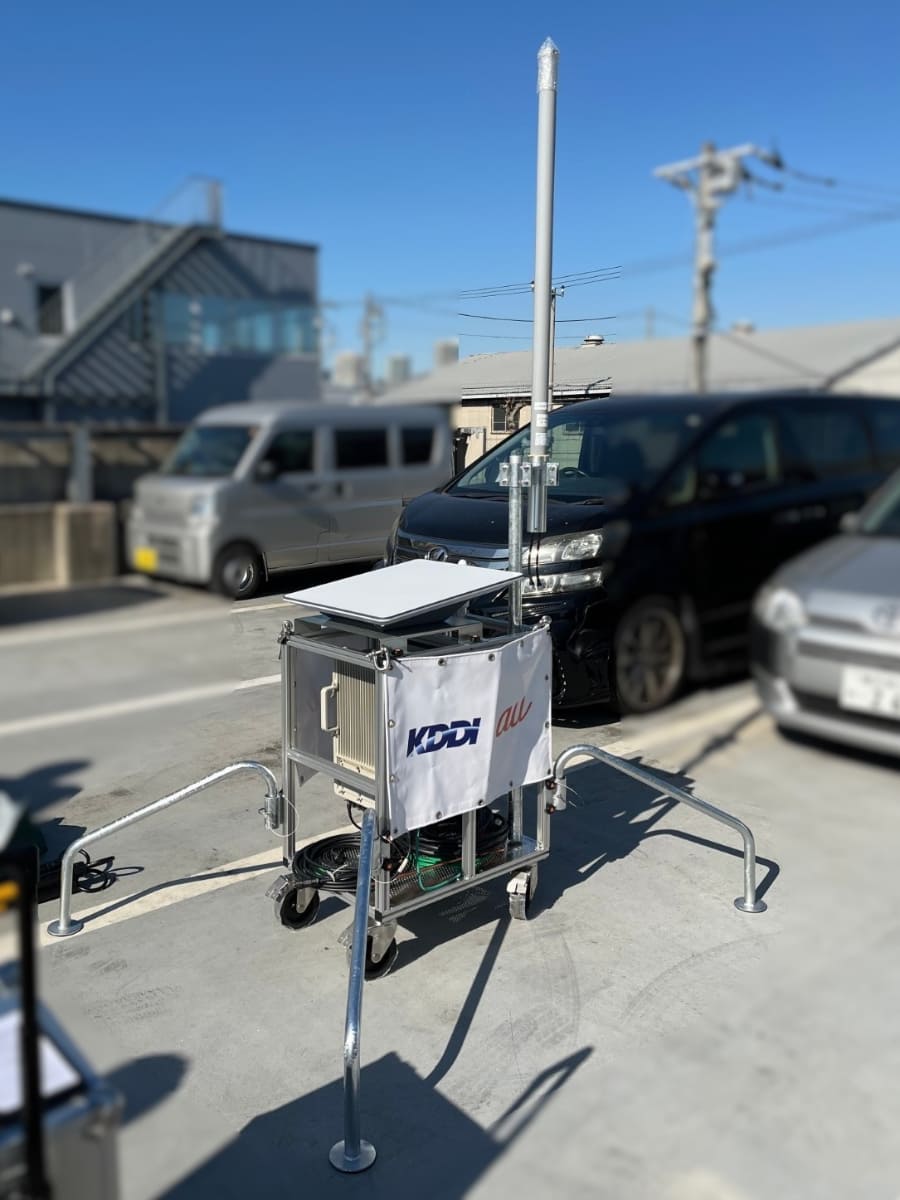 船舶搭載用の可搬型基地局