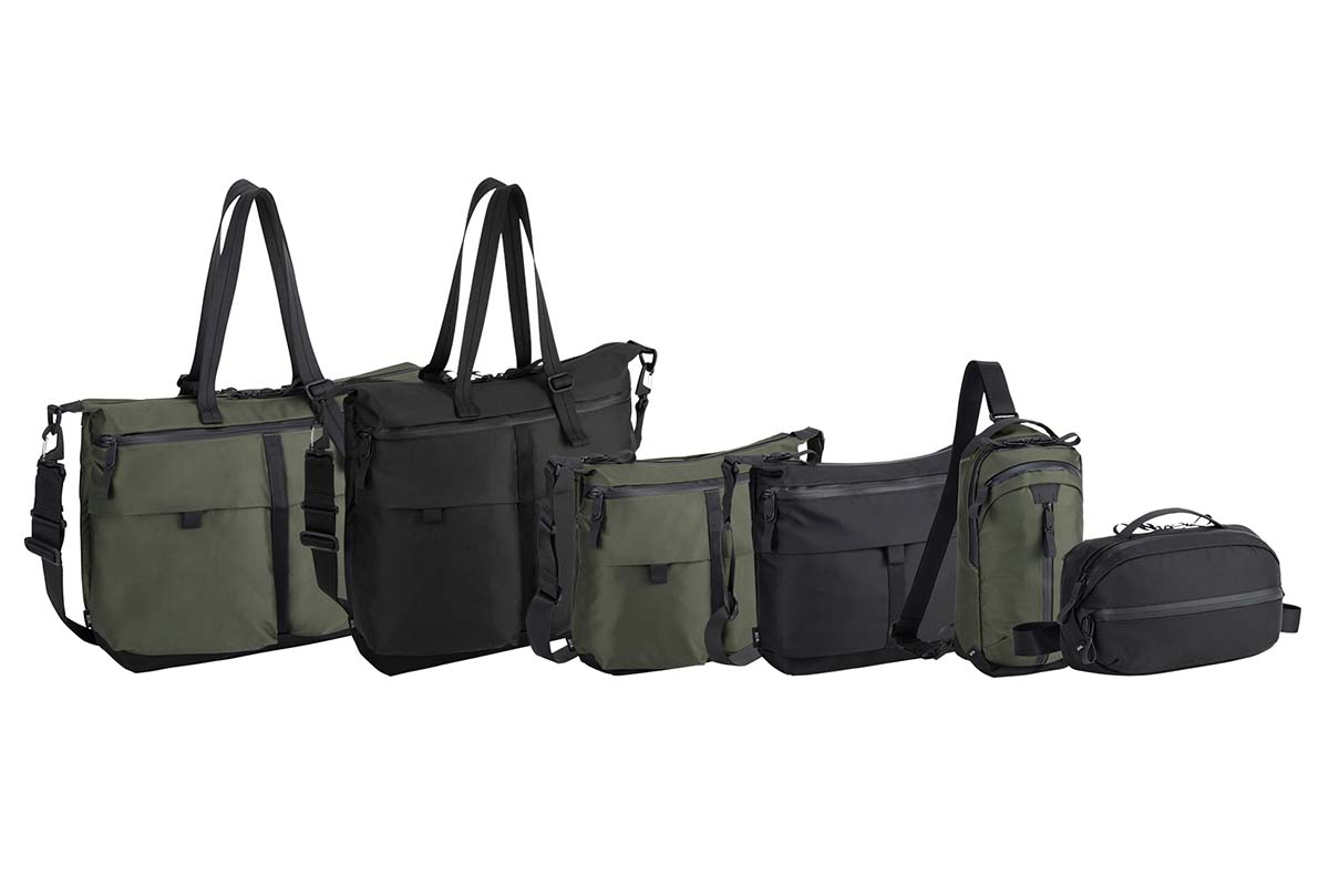 ビジカジバッグシリーズ「ラグマスター2」。ボディバッグ、ショルダーバッグ、トートバッグを新たに発売