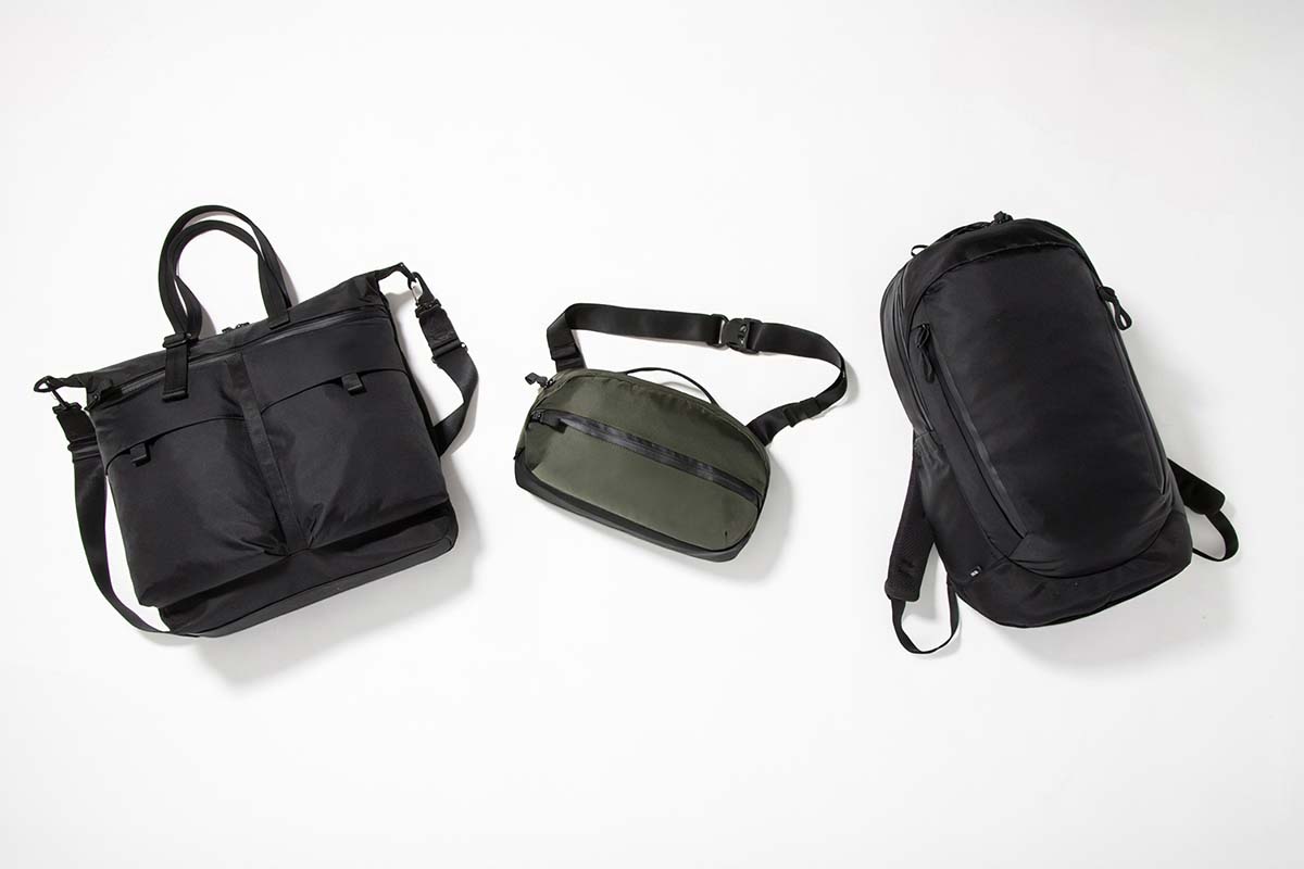 展開済みのバックパックに、新型3タイプを追加