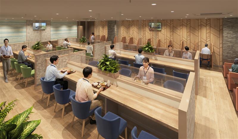 従業員休憩室を刷新