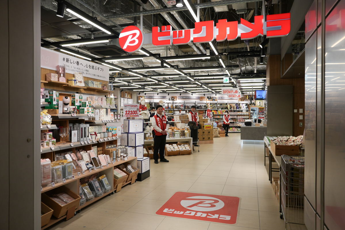 試食堂ではコーヒーの試飲やさまざまな炊飯器で炊いたお米の食べ比べなどの企画を展開