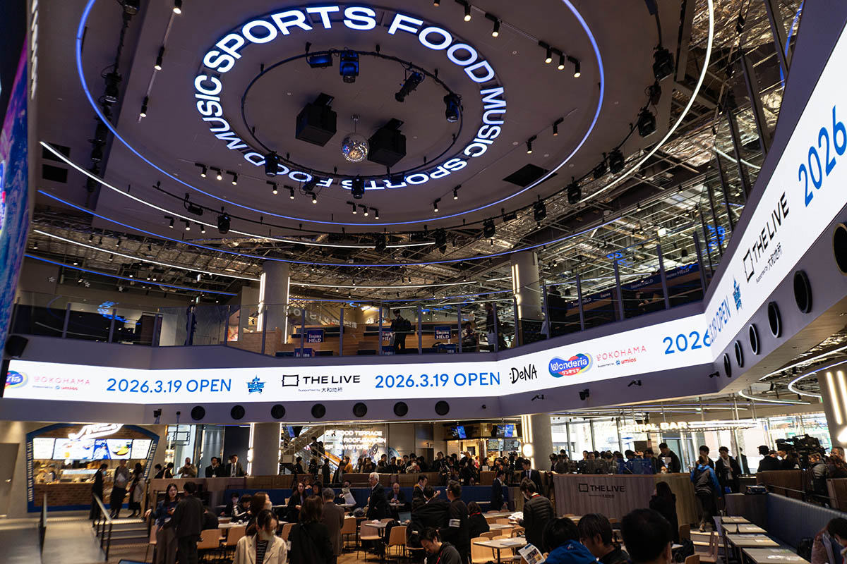 LEDビジョン側から見た様子