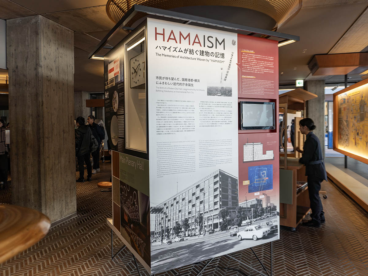 横浜の歴史を知ることができる展示