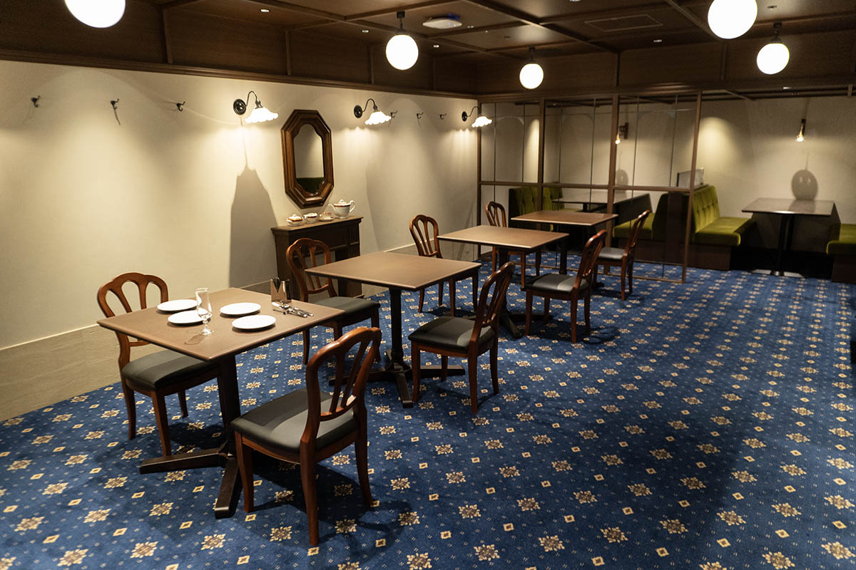 隠し扉をくぐった先にある有隣食堂