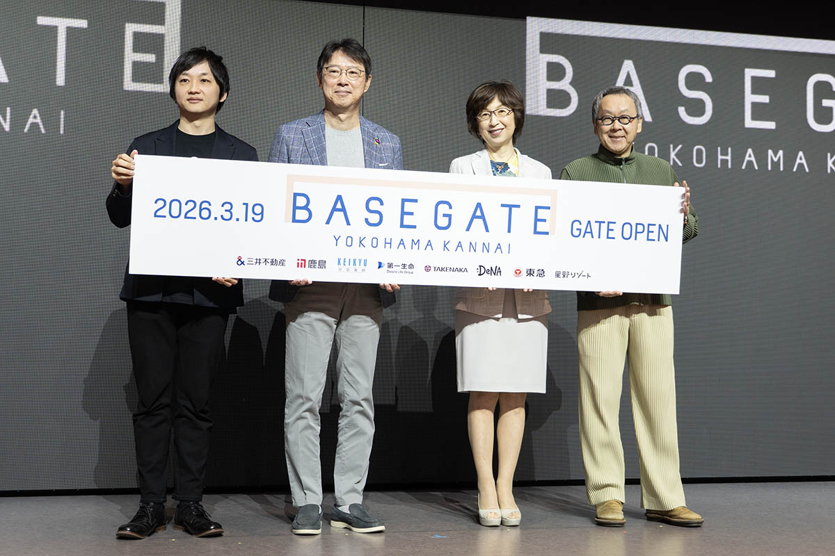 左はSTELLAR SCIENCE FOUNDATION 代表理事 武部貴則氏。施設内の新産業創造拠点に携わっている