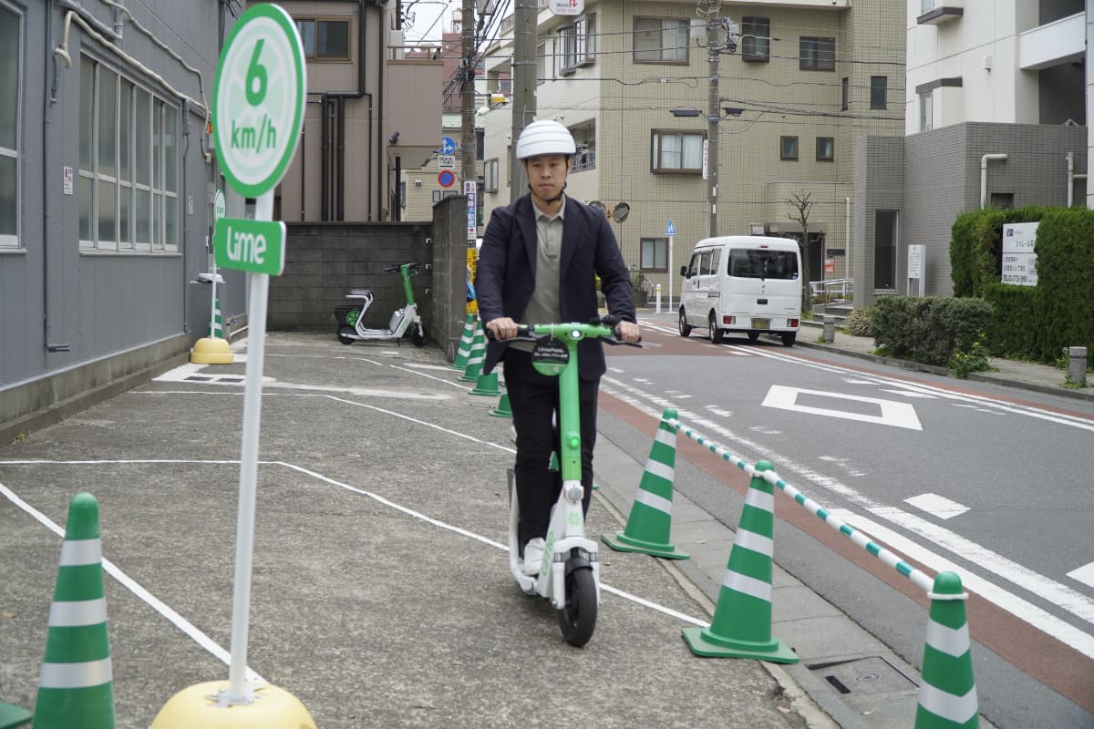 Limeの電動キックボード