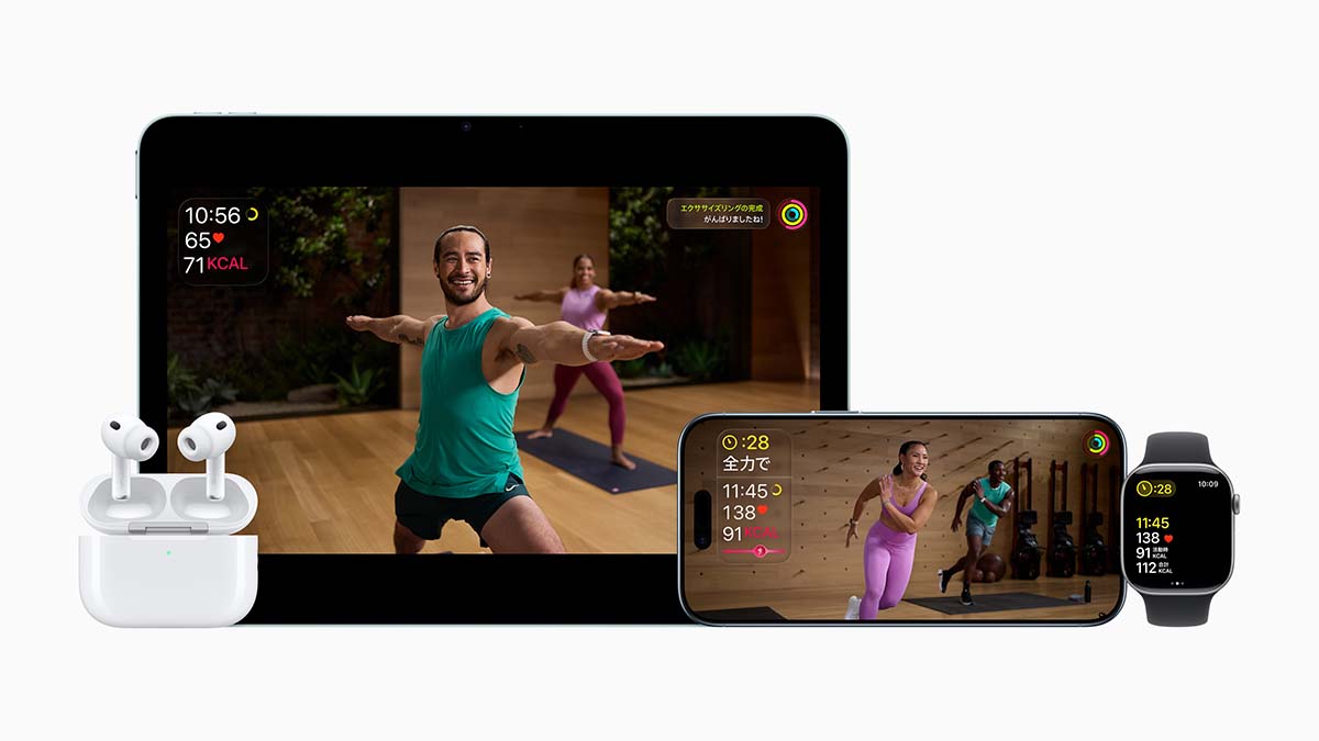 1月21日に日本でApple Fitness+がスタート