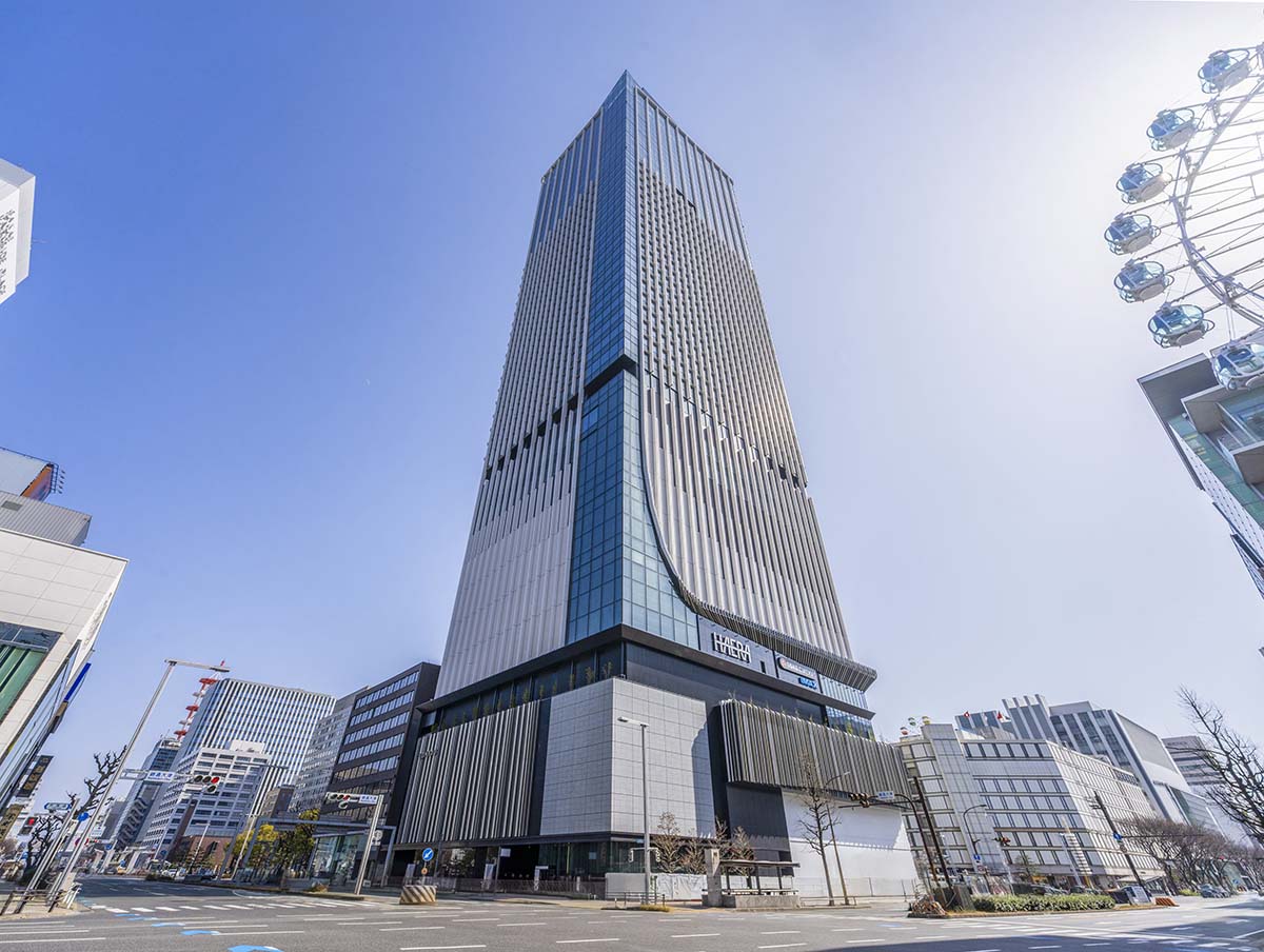 「ザ・ランドマーク名古屋栄」北西側外観