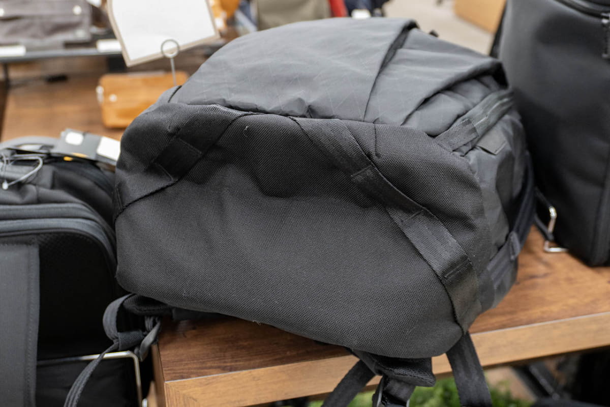 身体への負担を軽減するA-Frame構造を採用