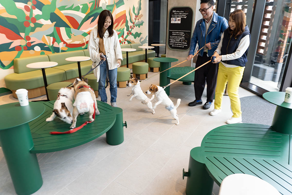 愛犬同伴エリア