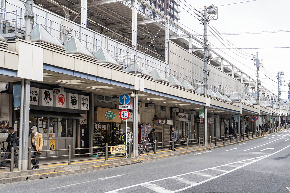 大井町駅周辺は大型商業施設や商店街などによりすでに生活圏が形成されている