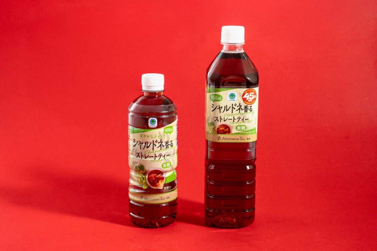 Afternoon Tea 監修 シャルドネ香るストレートティー 950ml(118円) (45%増量され950ml)