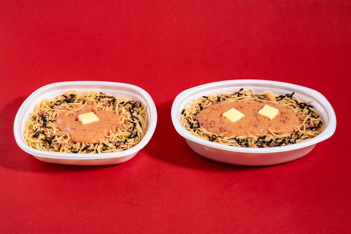 大盛 明太子スパゲティ(598円)