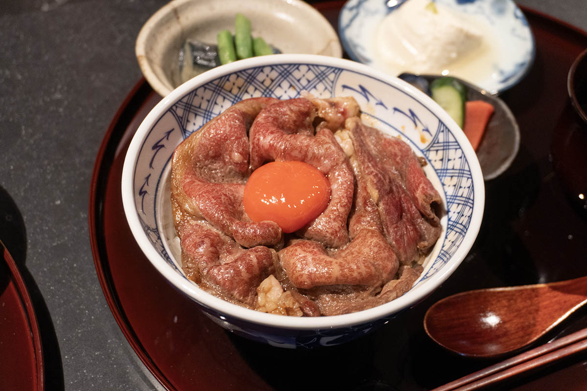 山形牛 牛丼御膳 3,200円