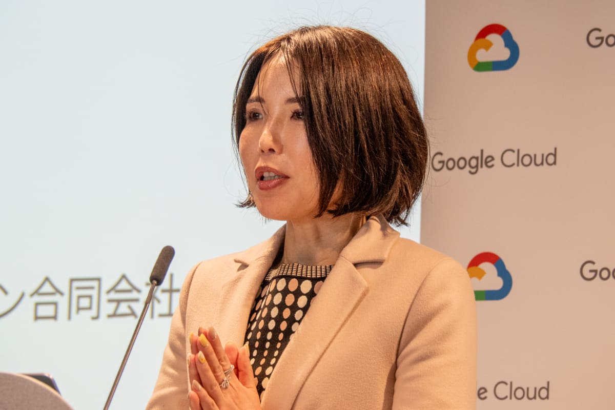 グーグル・クラウド・ジャパン 日本代表 三上智子氏