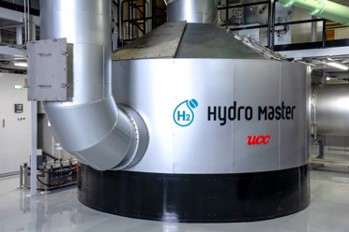UCC上島珈琲の大型水素焙煎機「HydroMaster(ハイドロマスター)」
