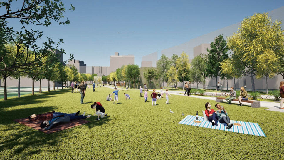 リニア駅上部空間広場の整備