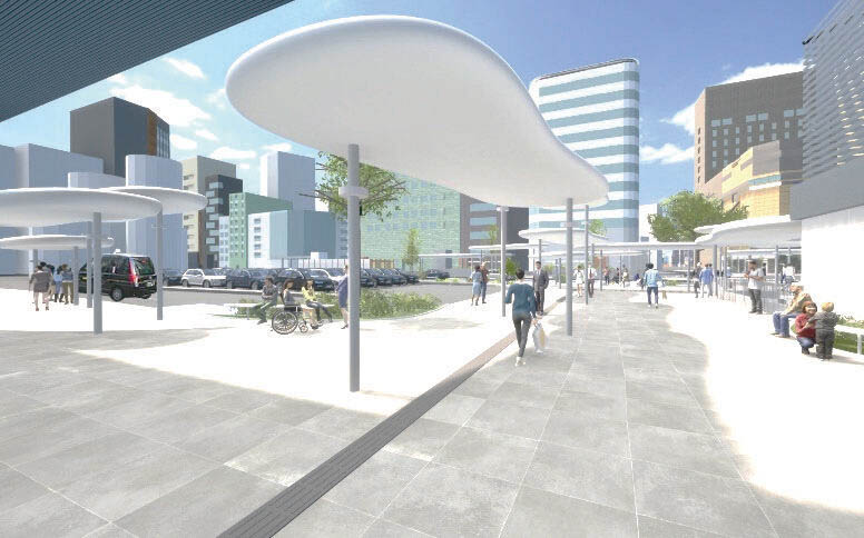 名古屋駅西側駅前広場の再整備