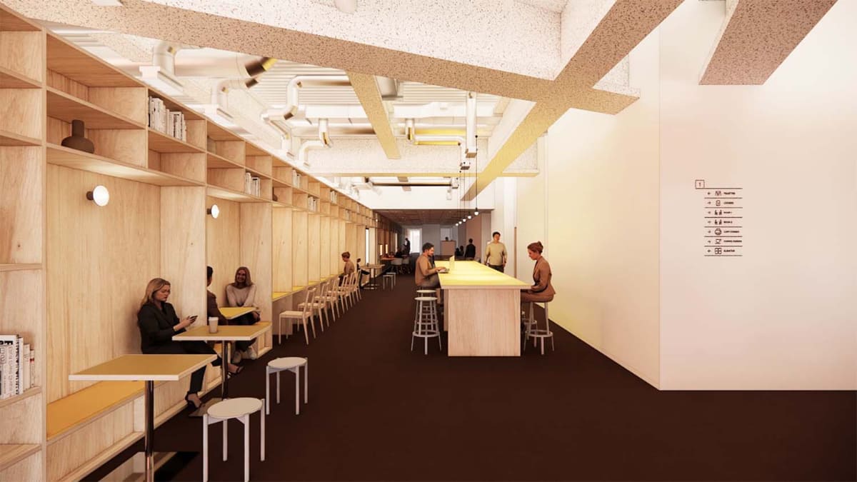 ラウンジ空間「CONNECT STREET」