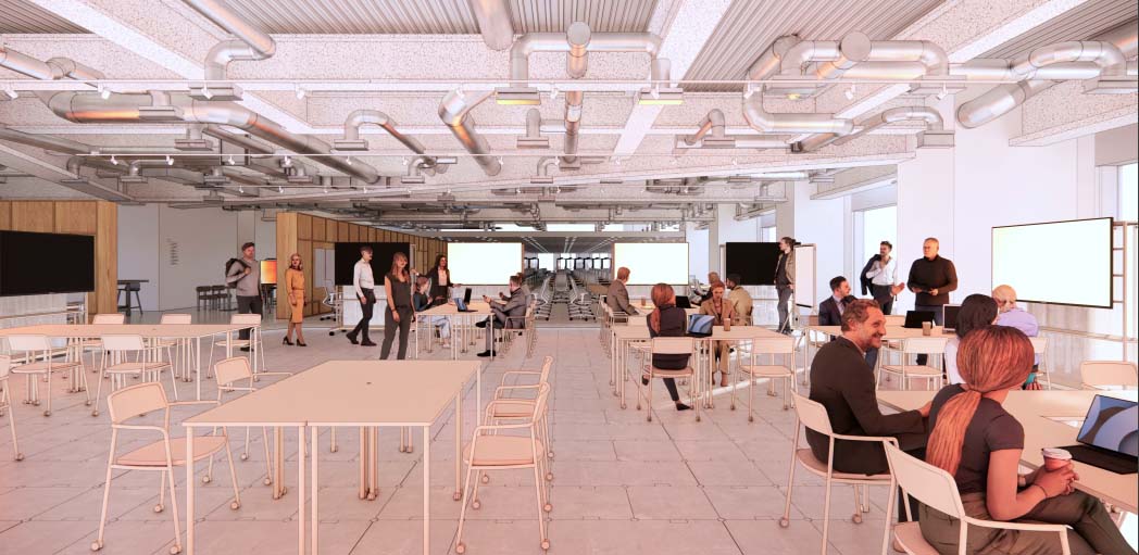 打ち合わせスペース「CONNECT HUB」