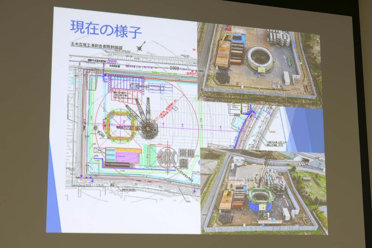 ドローンで撮影した現状