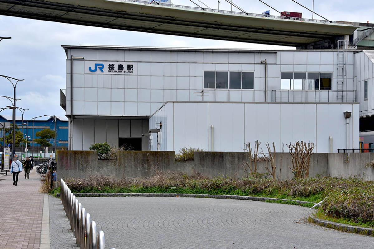 桜島線の終点・桜島駅