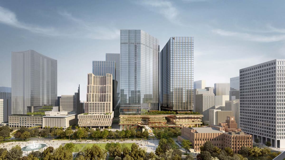 「HIBIYA CROSSPARK」完成イメージ(2026年4月14日時点)