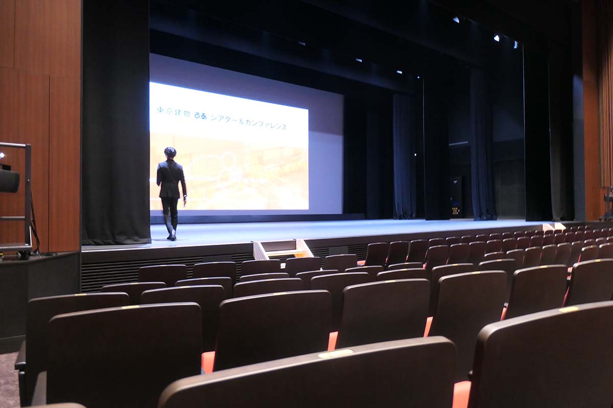 前方ブロック、G列1番に座ったときの視界