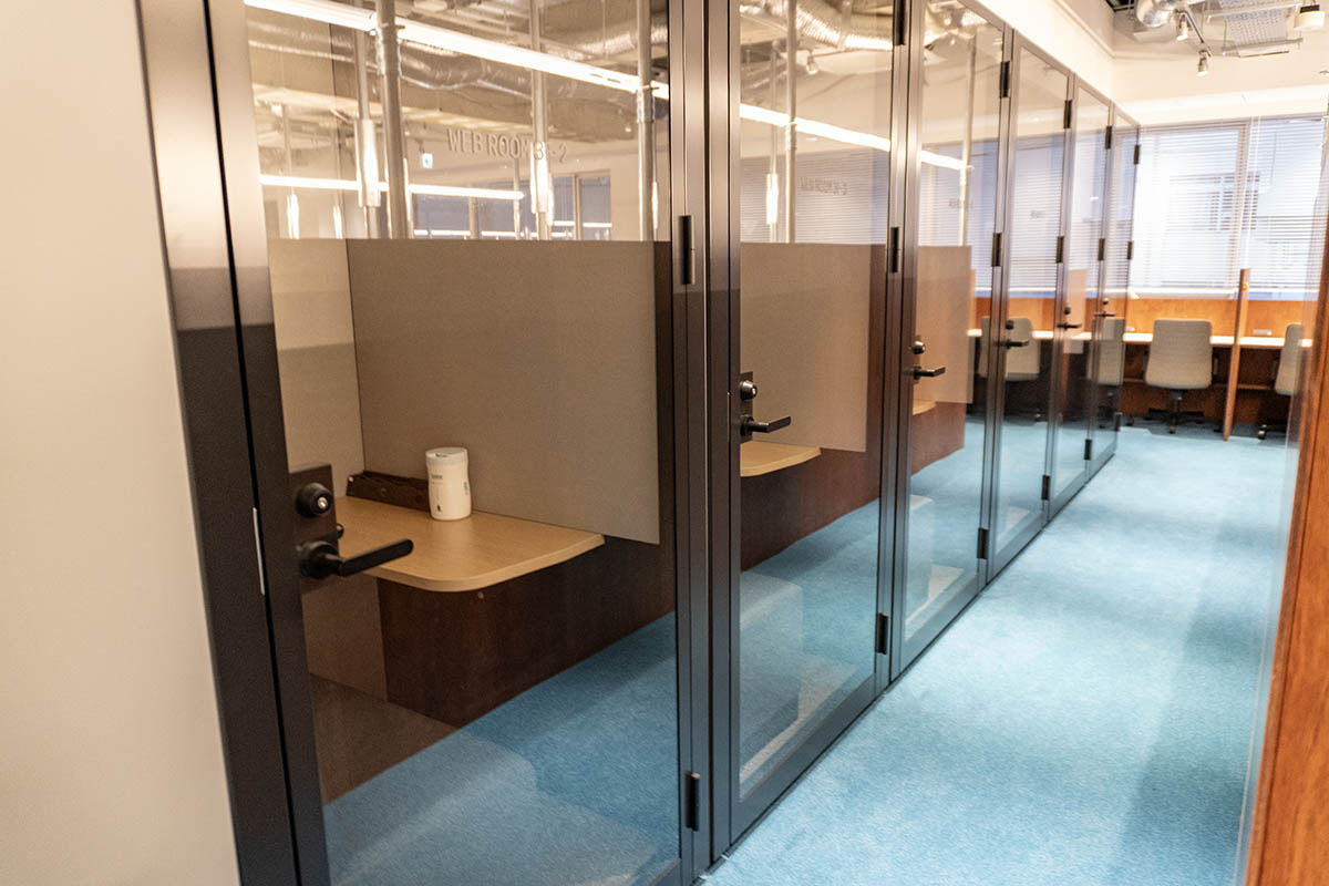 3階のWebミーティングルーム