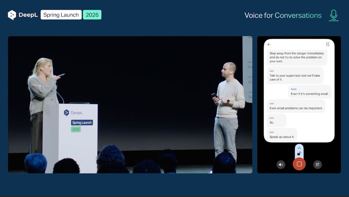 DeepL Voice for Conversations