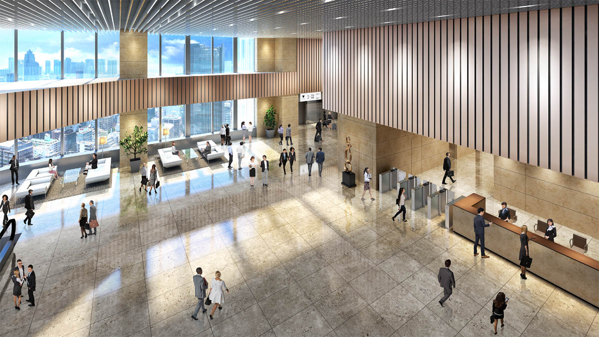 22階オフィススカイロビーイメージ