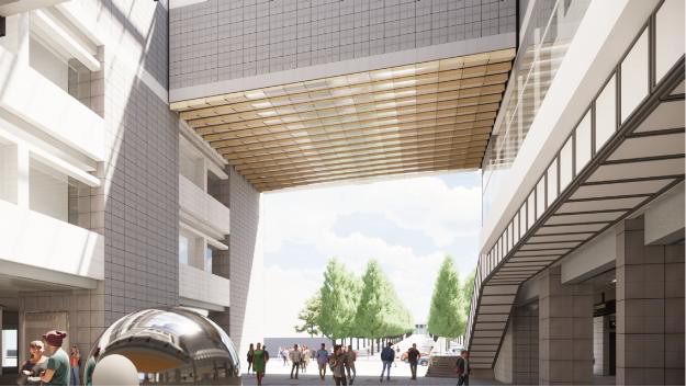 高天井のリニューアル 完成イメージ