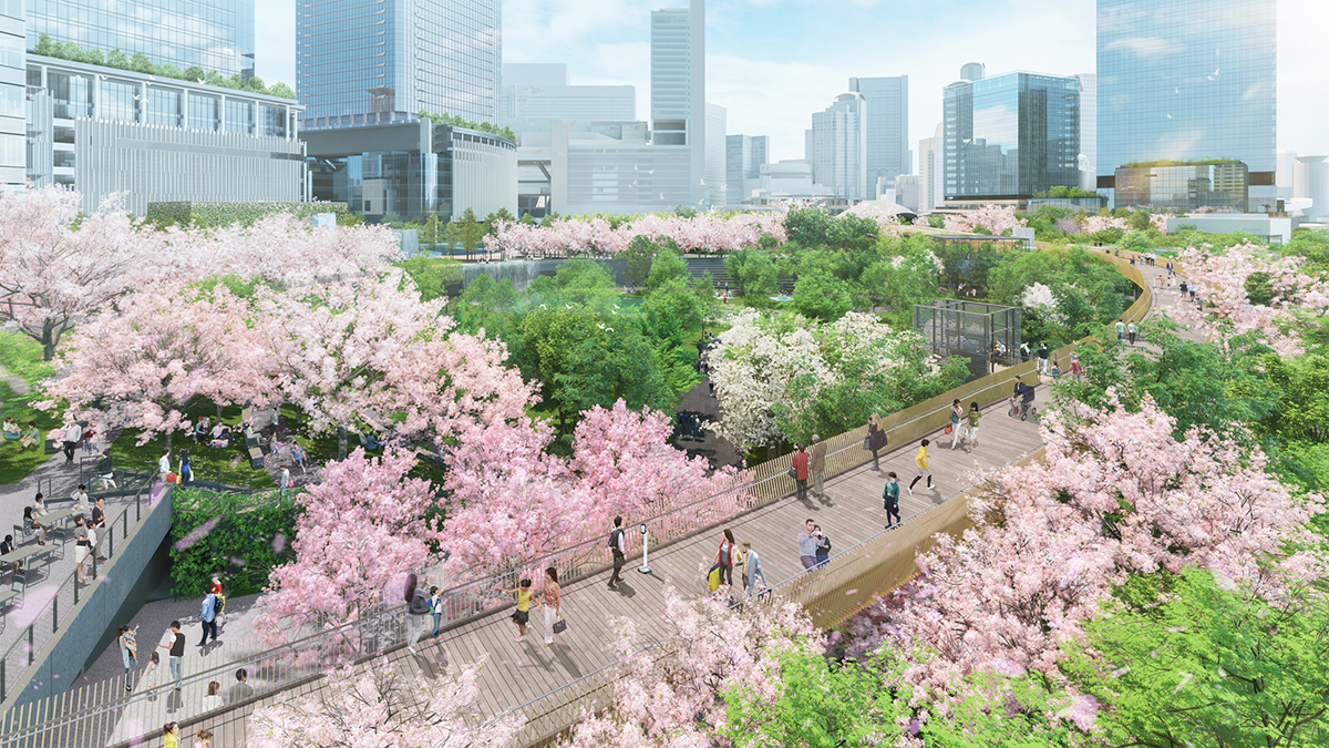 ひらめきの道(提供：グラングリーン大阪開発事業者)